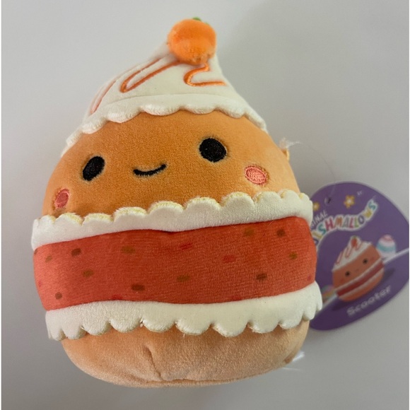 🐣 SCOOTER 🥕 Carrot Cake Easter 2024 Original Squishmallow ☆》NWT《☆ - Picture 1 of 8